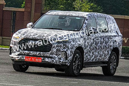 Mg S Rival To Toyota Fortuner Ford Endeavour Spied In India For