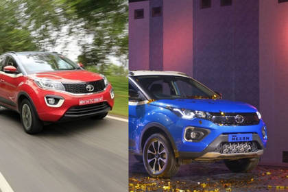 Tata Nexon Facelift Unveiled: Old Vs New In Pics