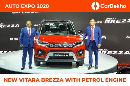Maruti Vitara Brezza 2020 Unveiled At Auto Expo 2020. Bookings Open