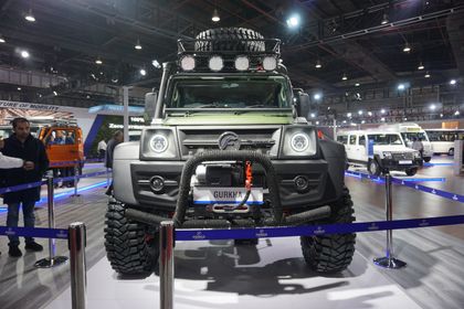 Force Gurkha Customised Showcased At Auto Expo 2020 | CarDekho.com