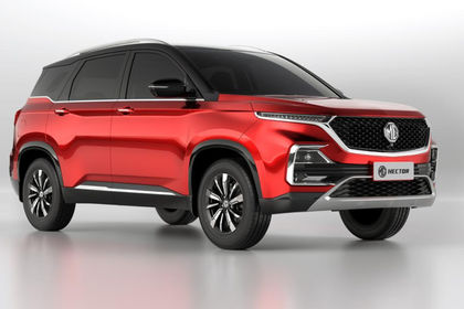 MG Hector Dual Tone Revealed, Bookings Open