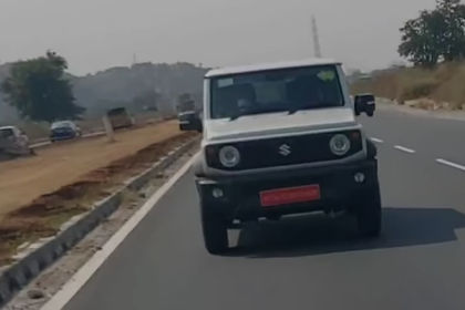Mahindra Thar-rivalling Maruti Jimny Spied Testing In India For The First  Time