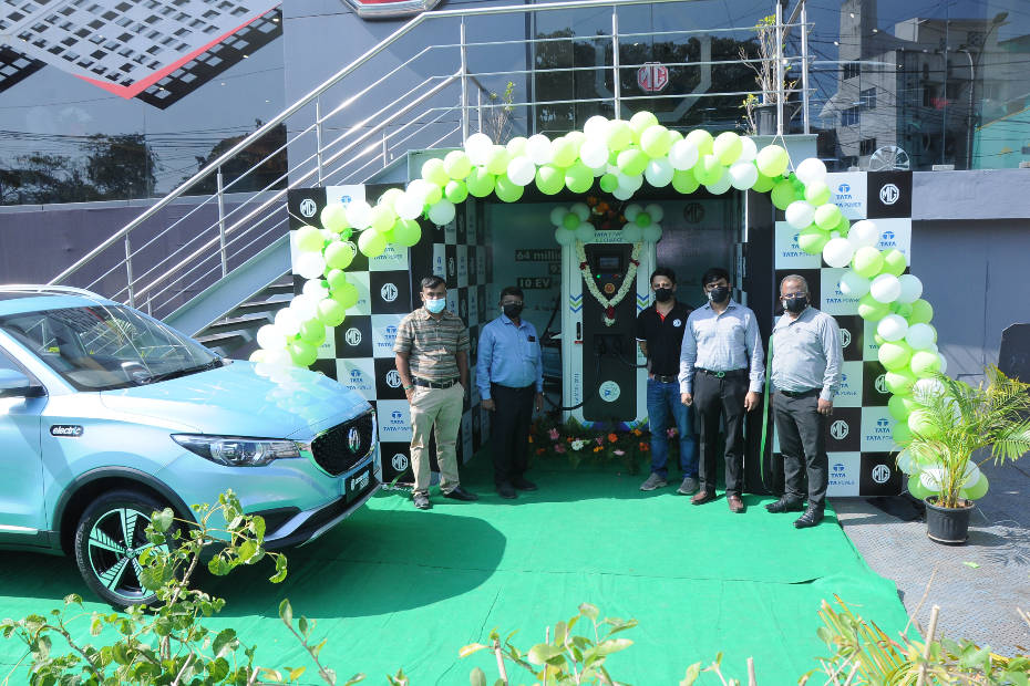 Tata power deals fast charging station