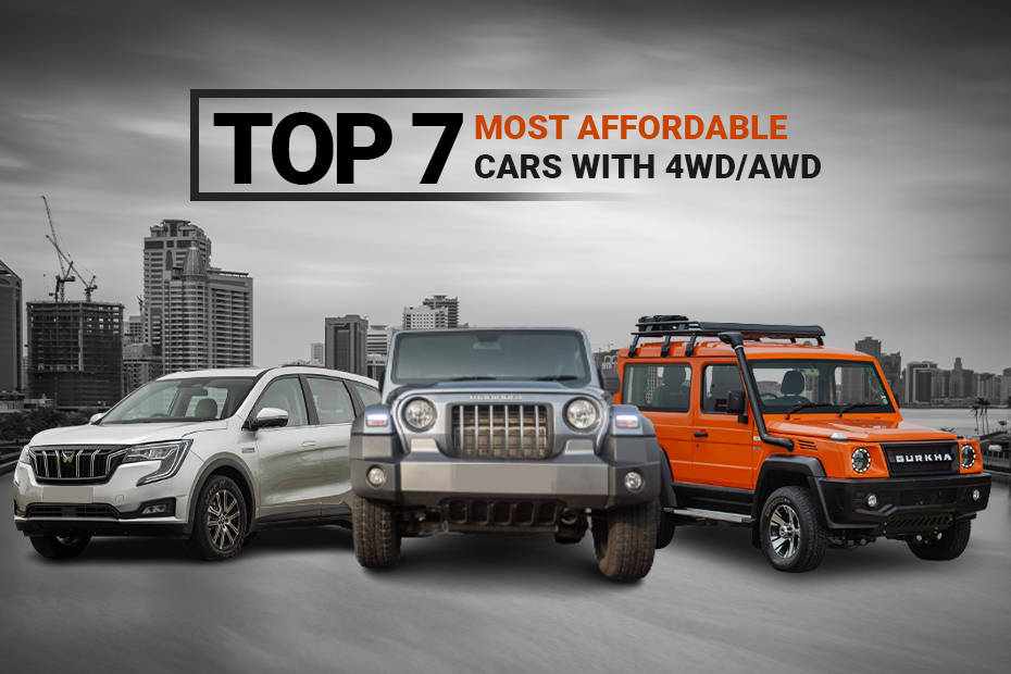 Top 7 Most Affordable 4WD And AWD Cars CarDekho