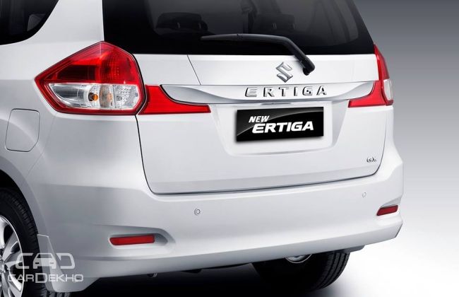 2015 Maruti Ertiga Facelift Rear 2015 Maruti Ertiga Facelift Rear