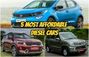 These Are The 5 Diesel Cars Still Priced Under Rs 10 Lakh