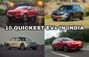 These Are The 10 Quickest EVs In India Under Rs 1 Crore