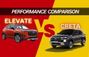 Hyundai Creta CVT vs Honda Elevate CVT: Real World Performan...