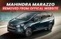 Mahindra Marazzo Discontinued? No Longer Listed On Official ...