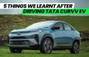 Tata Curvv EV Driven: Here’s What We Liked And Disliked