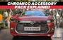 New Maruti Dzire Chromico Accessory Pack Explained In 7 Imag...