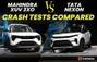 Mahindra XUV 3XO vs Tata Nexon: Bharat NCAP Crash Test Resul...