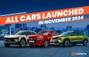 Take A Look At All Cars Launched In November 2024