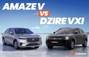 2024 Honda Amaze V MT vs 2024 Maruti Dzire VXi MT: Which Var...