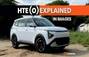 2025 Kia Carens Clavis One-Above-Base HTE (O) Variant Explai...