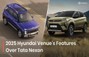 2025 Hyundai Venue Offers These 6 Features Over The Tata Nexon 2025 Hyundai Venue Offers These 6 Features Over The Tata Nexon