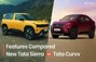 New 2025 Tata Sierra vs Tata Curvv: Features Compared!