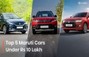 Top 5 Maruti Cars Under Rs 10 Lakh
