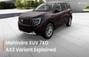 Mahindra XUV 7XO One-Above-Base AX3 Variant Explained In 10 Images Mahindra XUV 7XO One-Above-Base AX3 Variant Explained In 10 Images