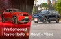 Toyota Urban Cruiser Ebella Vs Maruti e Vitara: Differences ...