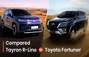 Volkswagen Tayron R Line Vs Toyota Fortuner: Key Specificati...