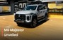 Much-Anticipated MG Majestor Unveiled In India, Here’s Everything You Need To Know