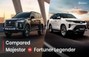 MG Majestor vs Toyota Fortuner Legender: Key Specifications ...