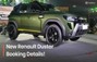 2026 Renault Duster Booking Details: Booking Amount, Website...