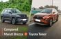 Maruti Brezza Facelift Vs Toyota Taisor: Which Compact SUV M...
