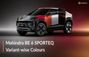 2026 Mahindra BE 6 SPORTEQ: Variant-wise Colours Explained