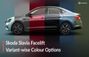 2026 Skoda Slavia Facelift Variant-wise Colour Options Expla...