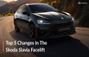 Top 5 Changes In The 2026 Skoda Slavia Facelift
