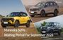 Here’s How Long You Will Have To Wait To Get A Mahindra SUV ...