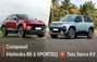 2026 Mahindra BE 6 SPORTEQ Vs Tata Sierra EV Compared In Detail: Space-age In Their Own Way!