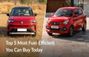 Top 5 Most Fuel-Efficient ICE Maruti Suzuki Cars You Can Buy...