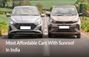 Check Out The Top 10 Most Affordable Cars With a Sunroof In ... Check Out The Top 10 Most Affordable Cars With a Sunroof In ...