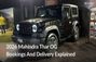 2026 Mahindra Thar OG Facelift: Booking Process And Delivery... 2026 Mahindra Thar OG Facelift: Booking Process And Delivery...
