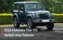 2026 Mahindra Thar OG Variant-wise Features Explained: AXT, ... 2026 Mahindra Thar OG Variant-wise Features Explained: AXT, ...