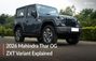 2026 Mahindra Thar OG ZXT Variant Explained: Top Model Price... 2026 Mahindra Thar OG ZXT Variant Explained: Top Model Price...