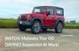 WATCH: 2026 Mahindra Thar OG’s DAVINCI Suspension At W... WATCH: 2026 Mahindra Thar OG’s DAVINCI Suspension At W...