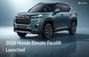 2026 Honda Elevate Facelift Launched At Rs 11.80 Lakh: Gets ... 2026 Honda Elevate Facelift Launched At Rs 11.80 Lakh: Gets ...