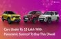 Want A Panoramic Sunroof This Diwali? These 5 Cars Cost Unde... Want A Panoramic Sunroof This Diwali? These 5 Cars Cost Unde...