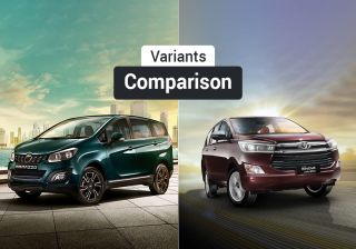 Mahindra Marazzo vs Toyota Innova Crysta: Variants Comparison Mahindra Marazzo vs Toyota Innova Crysta: Variants Comparison