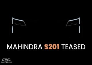 Mahindra S201 SUV Teased; Details To Be Revealed Tomorrow Mahindra S201 SUV Teased; Details To Be Revealed Tomorrow