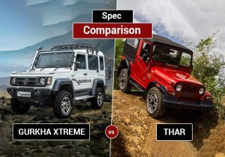 फोर्स गुरखा एक्सट्रीम बनाम महिंद्रा थार सीआरडीई : जाने कौन है बेहतर फोर्स गुरखा एक्सट्रीम बनाम महिंद्रा थार सीआरडीई : जाने कौन है बेहतर