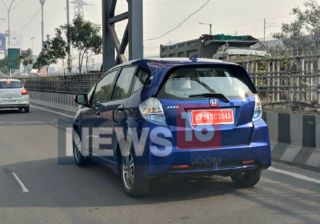Honda Jazz EV Spotted Testing On Indian Roads Honda Jazz EV Spotted Testing On Indian Roads