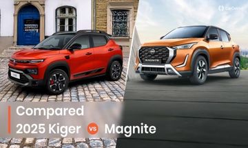 2025 Renault Kiger Facelift vs Nissan Magnite: Specifications Compared