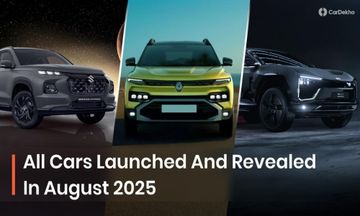 These 7 Cars Were Launched In August 2025 In India