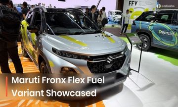 Maruti Fronx Flex Fuel Showcased: You Won’t Believe How Much Percent Ethanol It Can Handle!