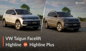 Volkswagen Taigun Facelift Highline Vs Highline Plus: Find Out If You Should Upgrade To The Plus Variant